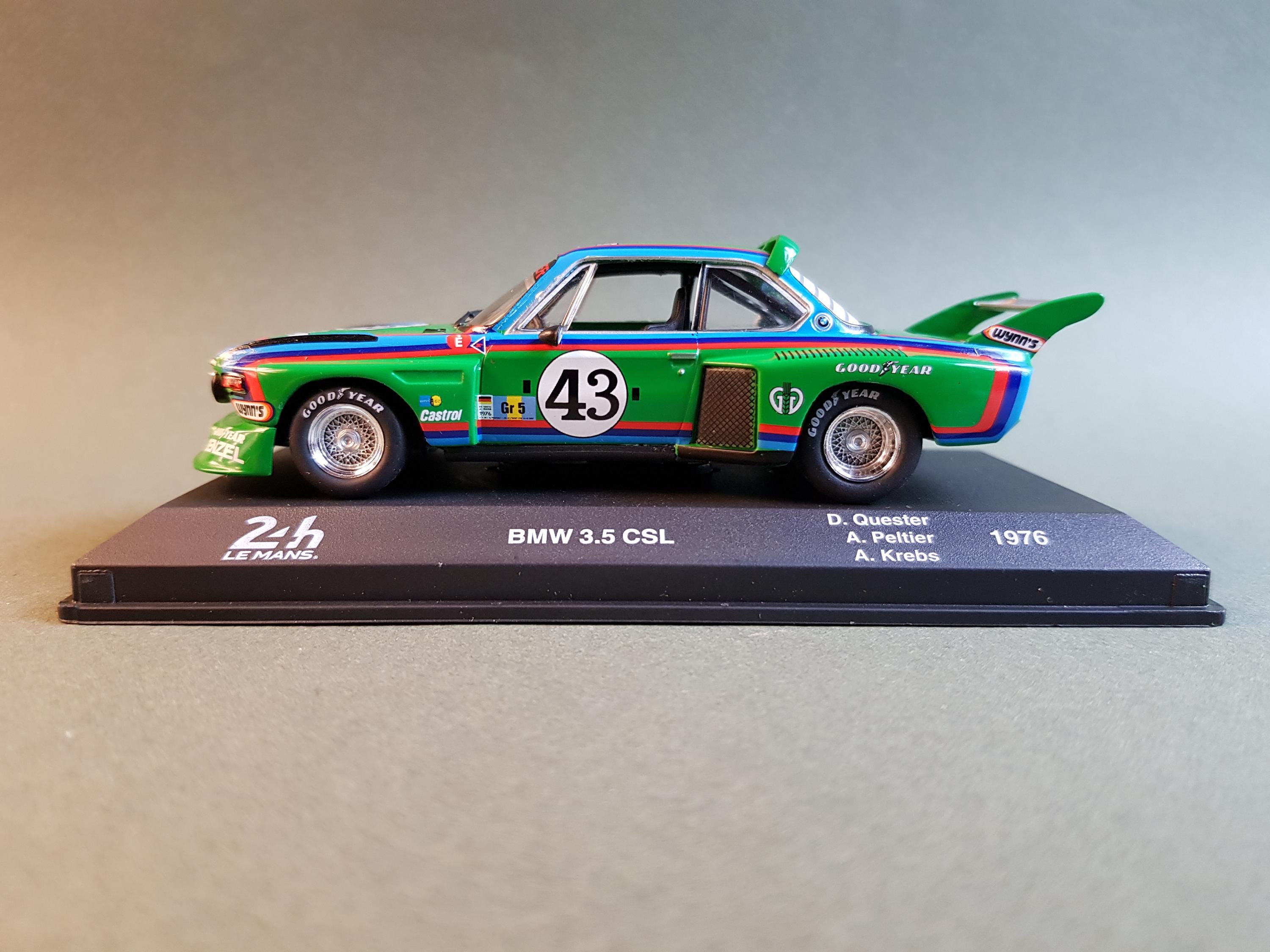 Modèle Réduit IXO 1/43 - BMW 3,5 CSL N°33 - 24H Du Mans 1976 - Neuf Avec Fascicule