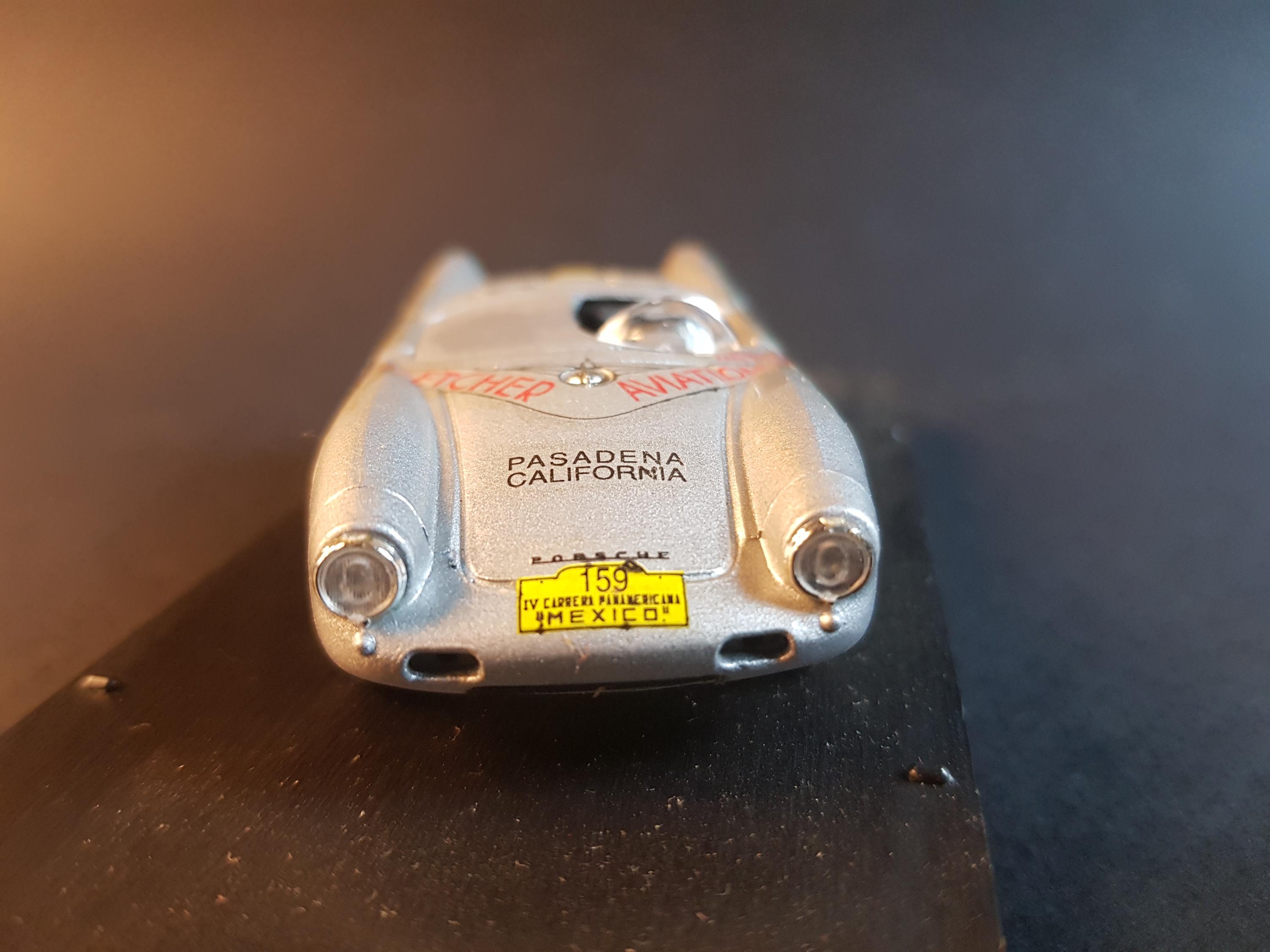 1/43,porsche,550-rs,carrera,#159,mexico,160h,1953,karl Kling,brumm