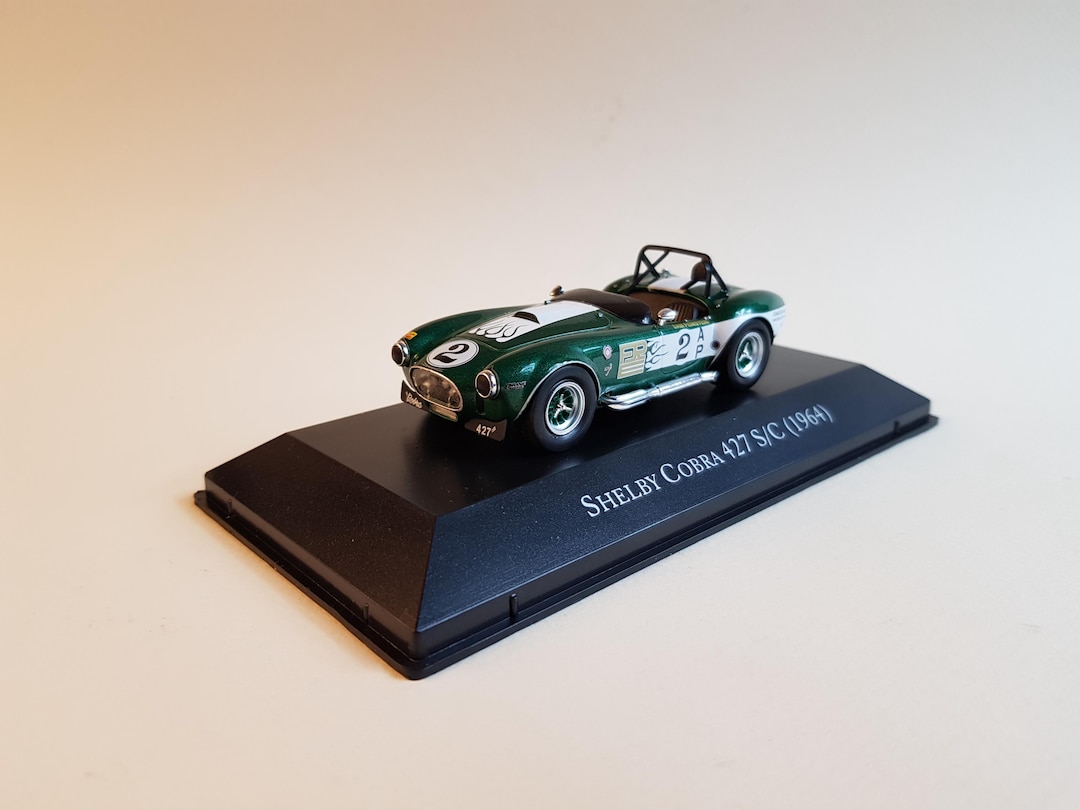 1/43,shelby,cobra,427 S/C #2,1964,vert,métallisé,chrome,boite