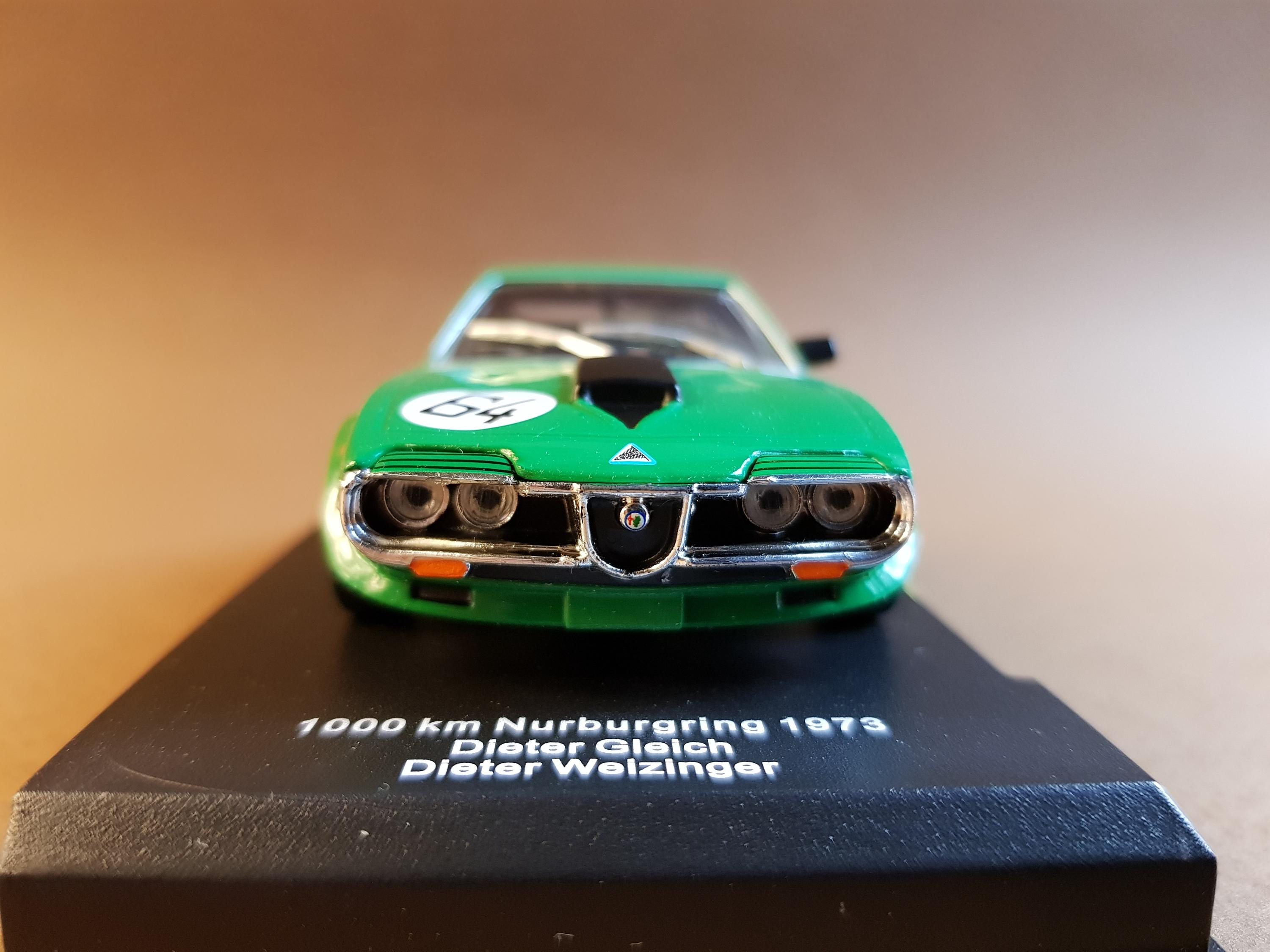 1/43 Alfa Romeo Montreal 1970 #64, Nurburgring 1973, Diecast Model