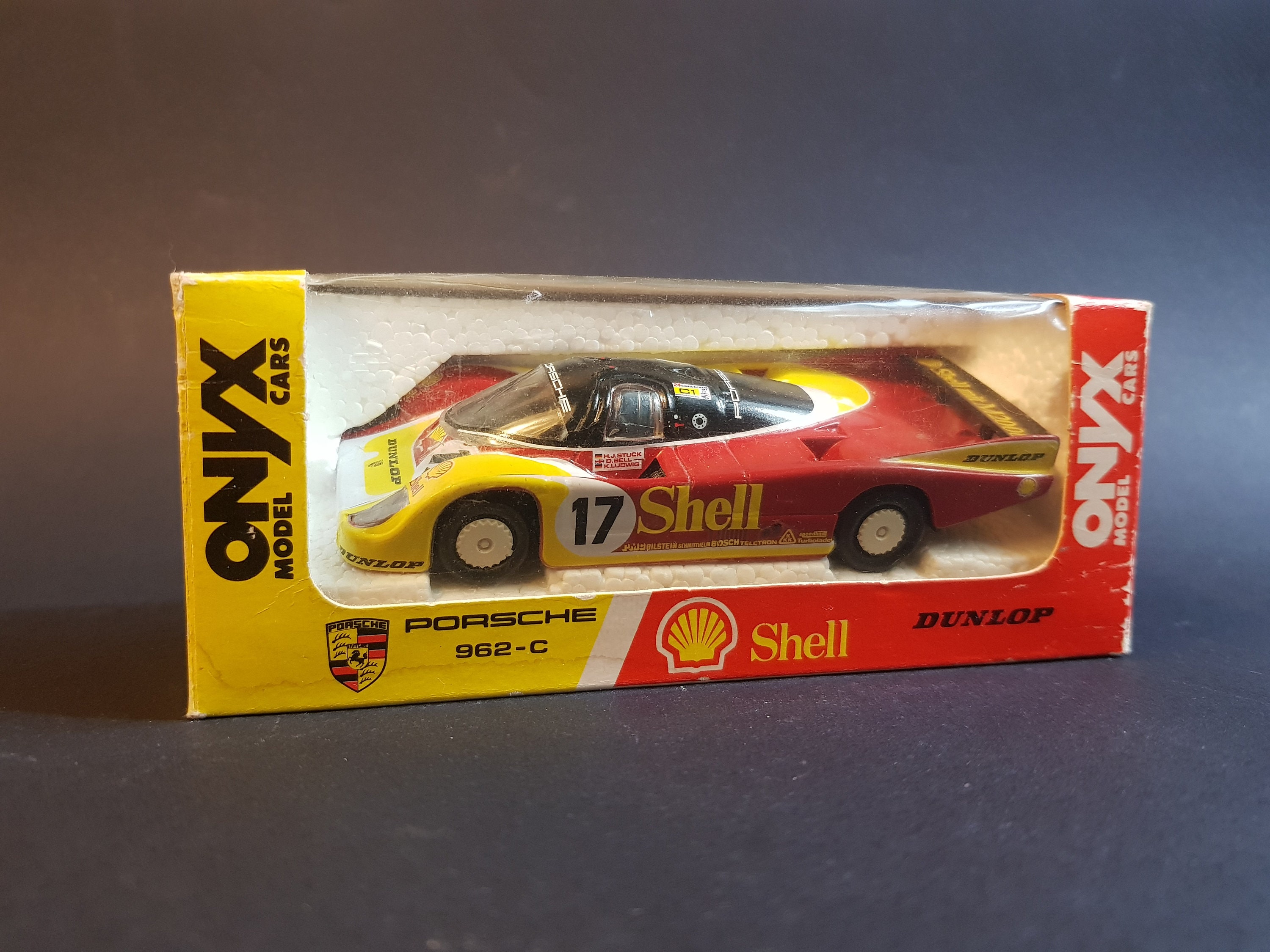 1 43 Porsche 962 C 17 Les 24h Du Mans 19 Shell Dunlop Avec Etsy Hong Kong