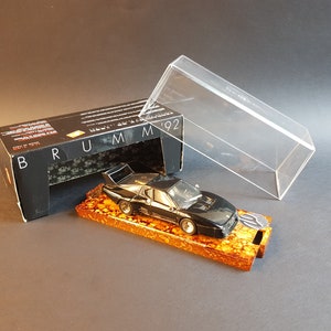 1:43,ferrari,512 BB,1980,noir,boite vitrine,surboite carton,Brumm'92,Limited Edition,20éme,anniversaire,made in Italy