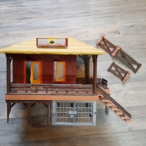 Station Playmobil Oambati, centre de sauvetage des animaux, ensemble incomplet