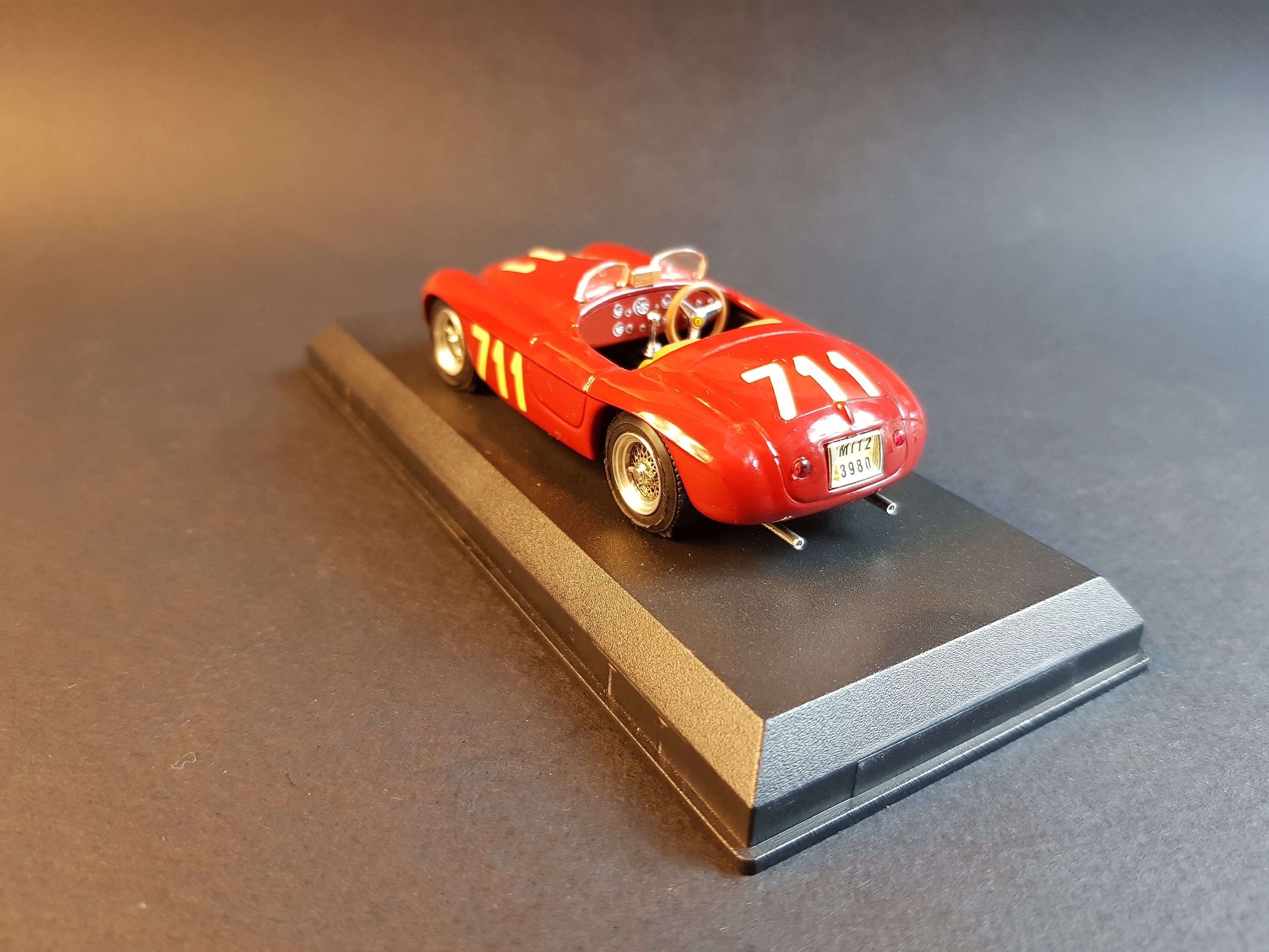 1950 フェラーリ 166 MM #711 ミッレミリア、アートモデル 1:43 - Etsy