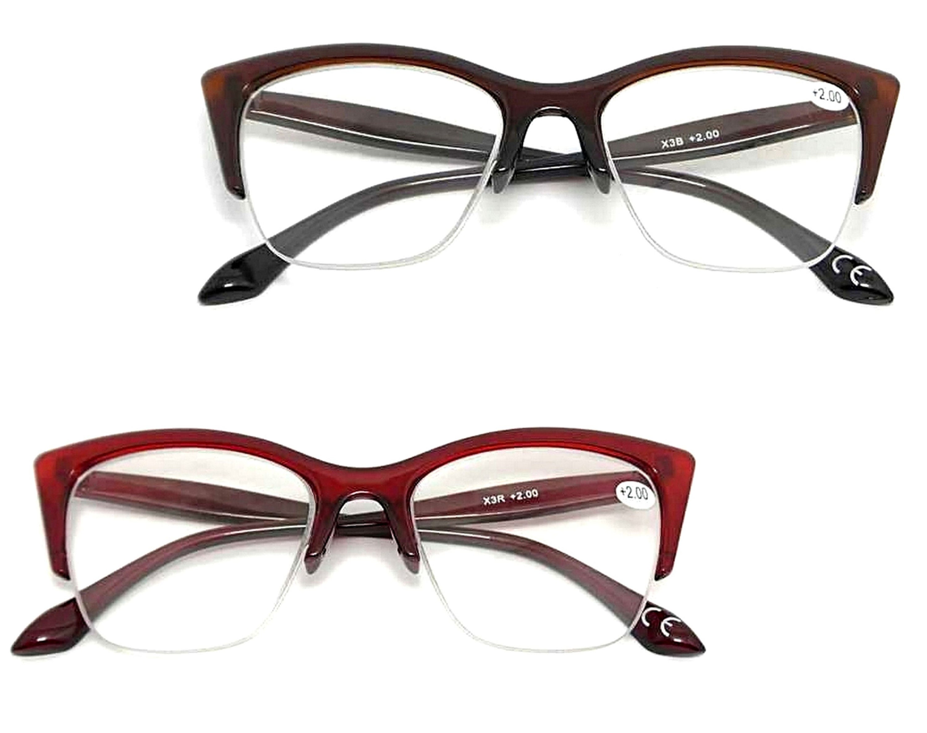 Browline reading glasses Clearance