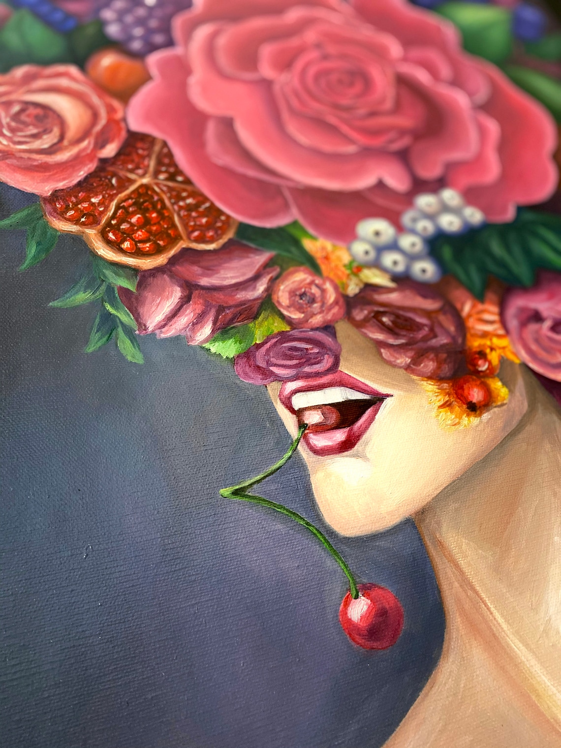 MADE TO ORDER Feminine wall art Woman canvas wall art Etsy