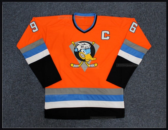 Mighty Ducks White Jersey Charlie conway, Hockey jersey, Ducks hockey