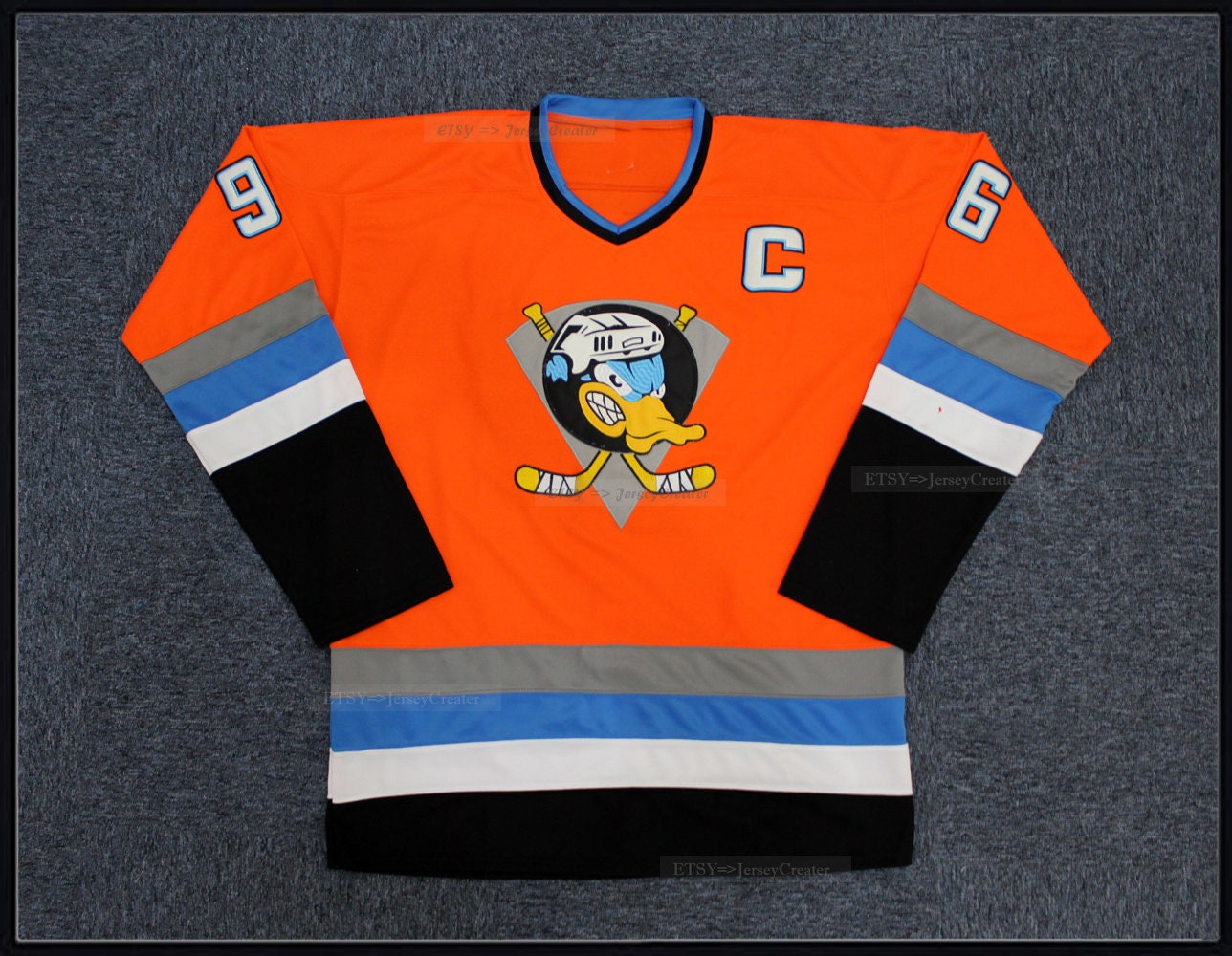 Mighty Ducks USA Jersey - #96 Charlie Conway  Charlie conway, Usa hockey  jersey, Basketball t shirt designs