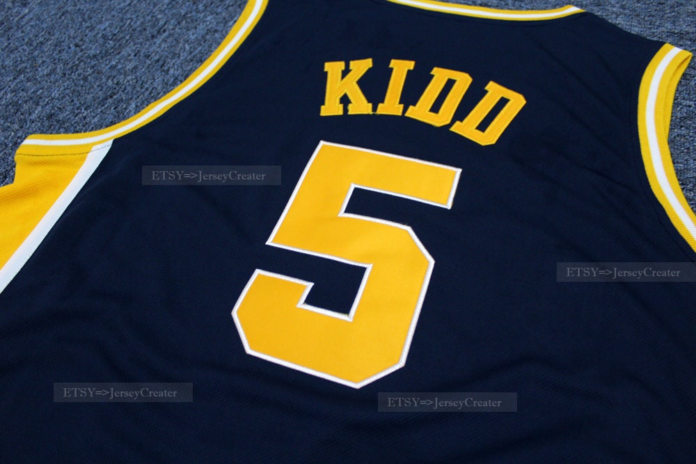 Jason Kidd #5 California Basketball Jerseys Stitched S-3XL