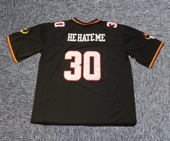 Rod Smart He Hate Me #30 Football Jersey LV Outlaw Black Stitched