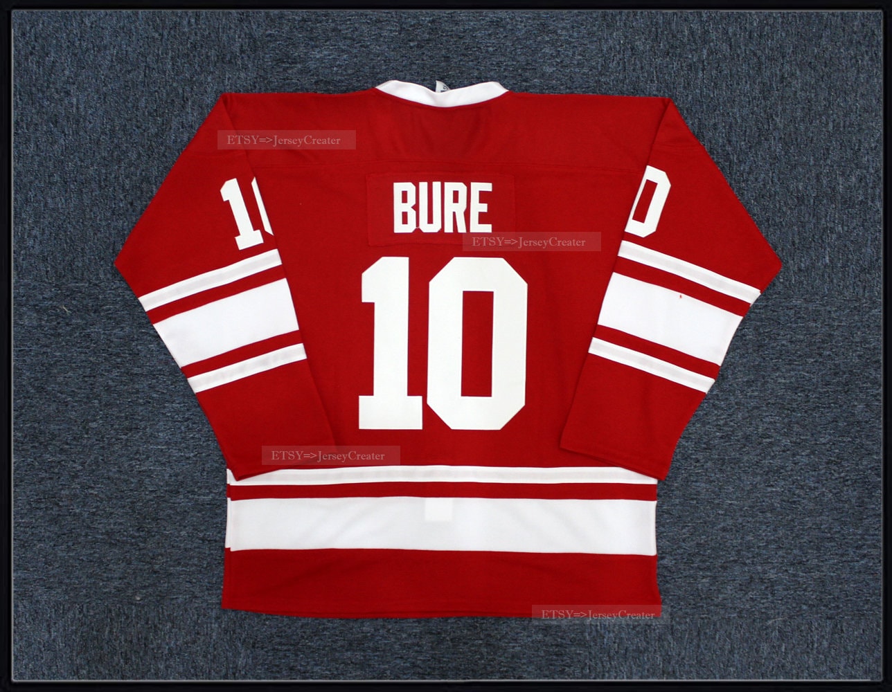 Soviet Union Pavel Bure #10 Team Russia CCCP Hockey Jerseys RARE White `