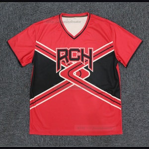 Men's Bring it On Rancho Carne High School Cheerleading Jersey/Shorts Costume Uniform Cosplay;Youth/Adult Size Any Number Red