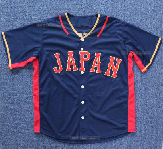 Shohei Ohtani #16 Team Japan Baseball Jerseys Samurai Top Stitched Custom  White