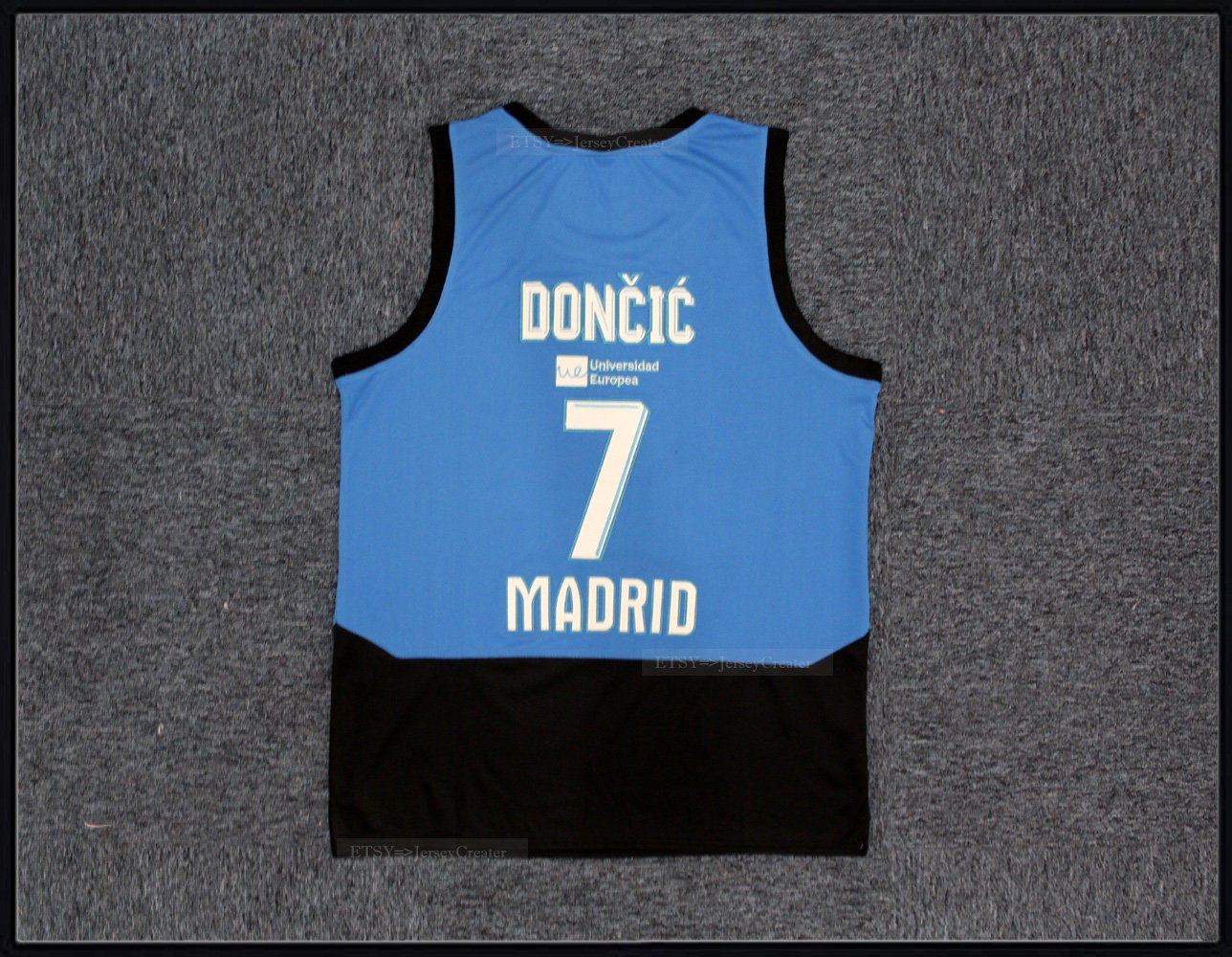 Luka Doncic Euro League Real Madrid White Mens XL Basketball Jersey