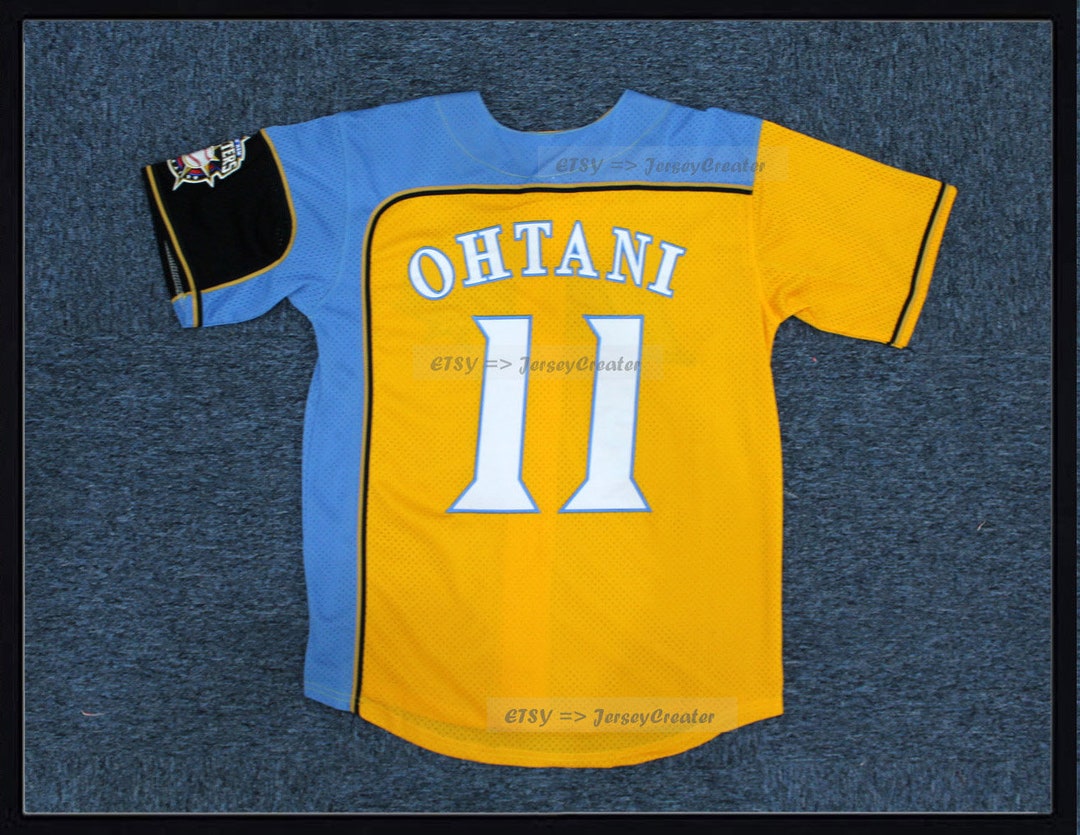 Yellow Shohei Ohtani 11 Hokkaido Nippon Ham Fighters Baseball -  Israel