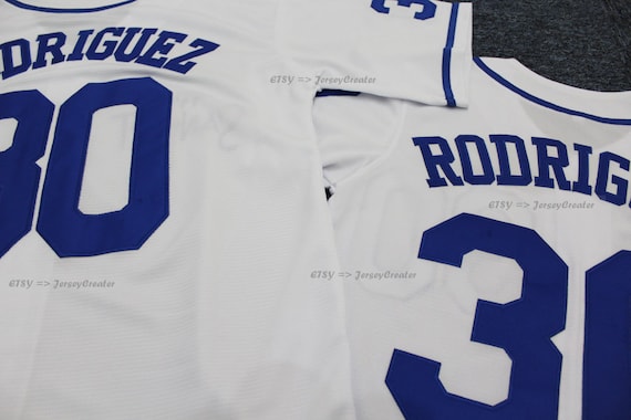 JerseyCreater 90's Movie The Sandlot Benny Rodriguez The Jet #30 Baseball Jerseys Stitched;Custom Names;Toddler/Youth/Adult Size