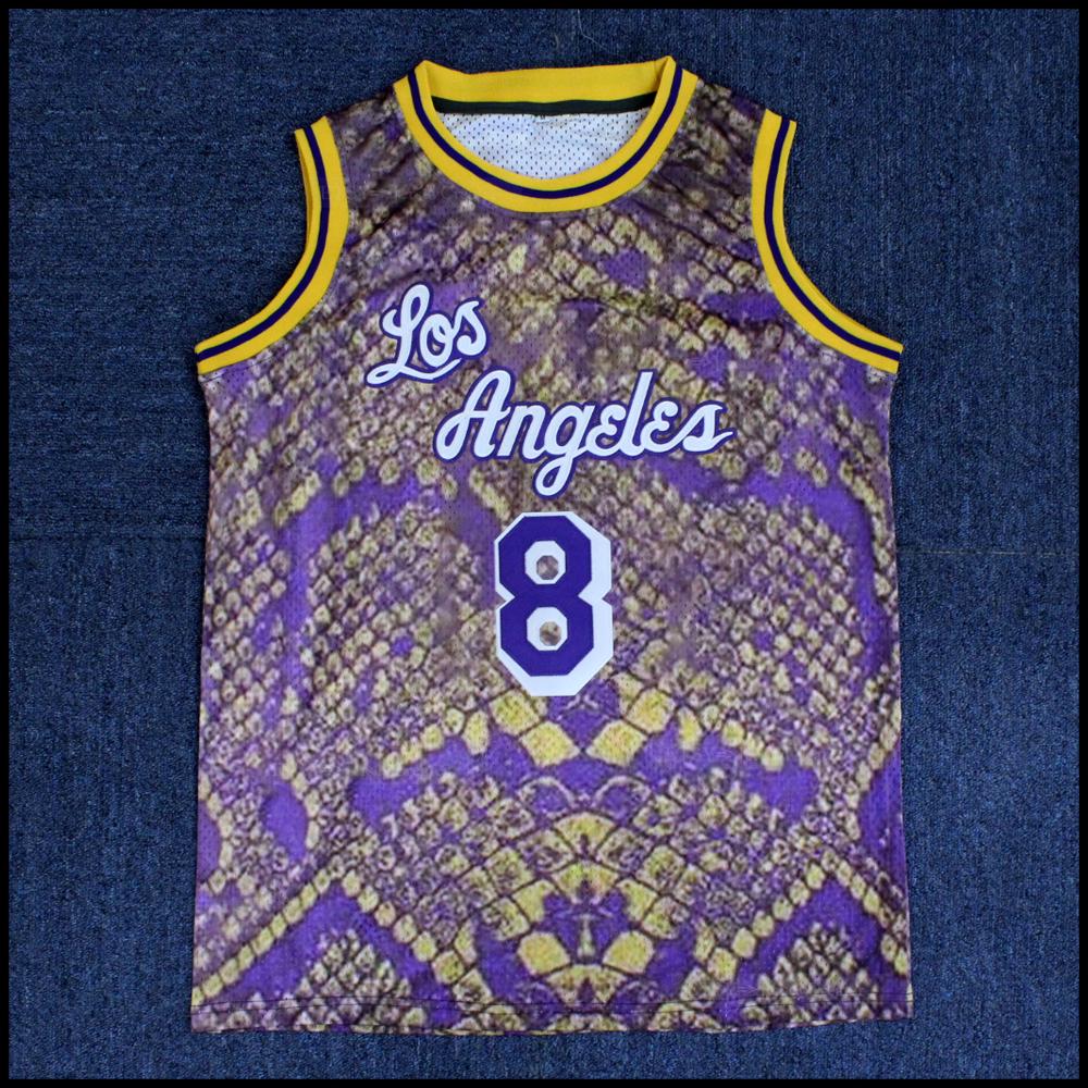 kobe bryant purple jersey 8