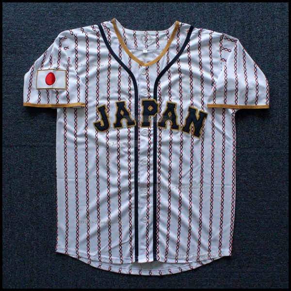 Throwback Ichiro #51 Ohtani #16 Yu Darvish #11 Baseball Jersey White Japan Stitched Custom Name;Youth/Adult Size