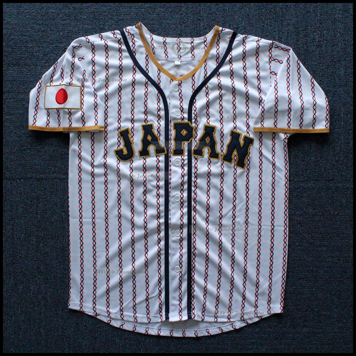Japanese L Size NEW 2023 Shohei Ohtani WBC Jersey Shirt 16 Samurai