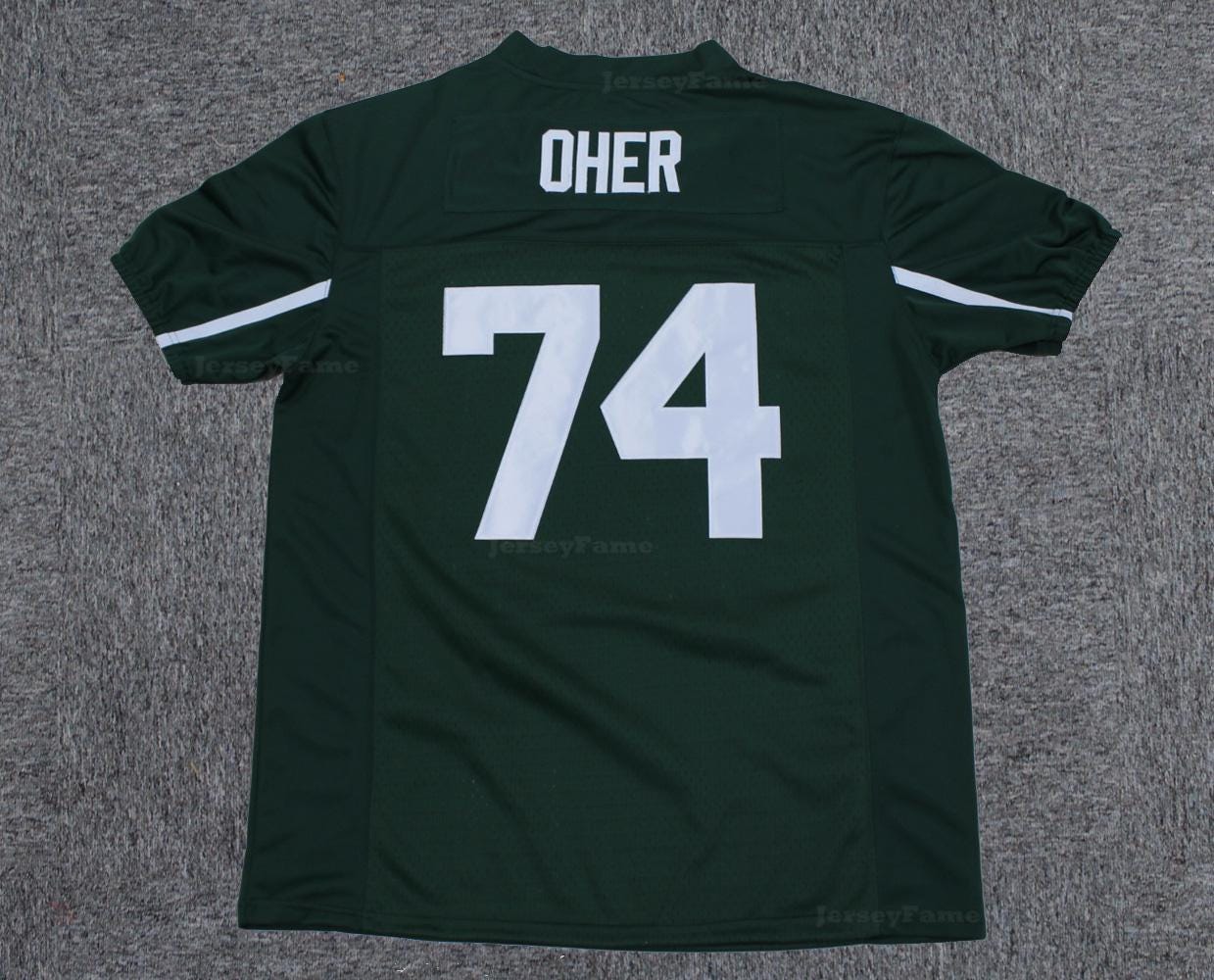 Michael Oher #74 Crusaders Football Jersey 'the Blind Side' Green