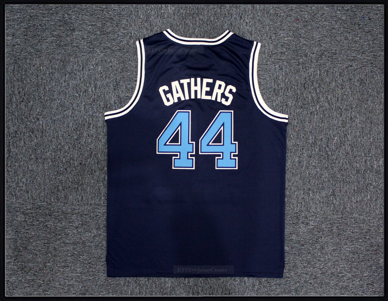1989 Hank Gathers 44 Loyola Marymount Basketball Jerseys Deep Blue Stitched Custom Nameyouth adult Size Etsy