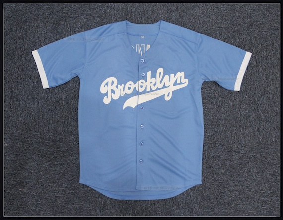Brooklyn Dodgers Jackie Robinson 42 1955 Bank of America White