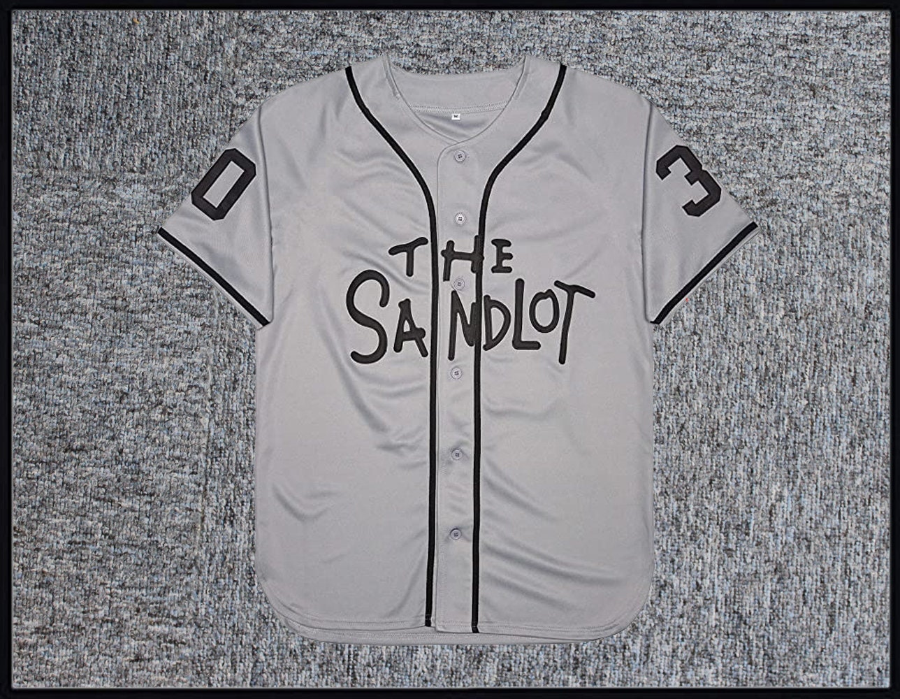 retro-city-threads The Sandlot Jersey - Benny 'The Jet' Rodriguez Custom Baseball Jersey Adult Large