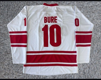80's Pavel Bure #10 Team CCCP Hockey Jersey White All Stitched;Youth/Adult;Custom Names