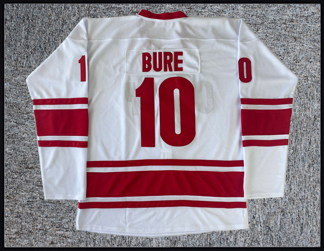 Soviet Union Pavel Bure #10 Team Russia CCCP Hockey Jerseys RARE White `