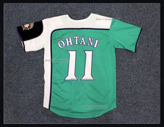 Green Shohei Ohtani 11 Hokkaido Nippon Ham Fighters Baseball