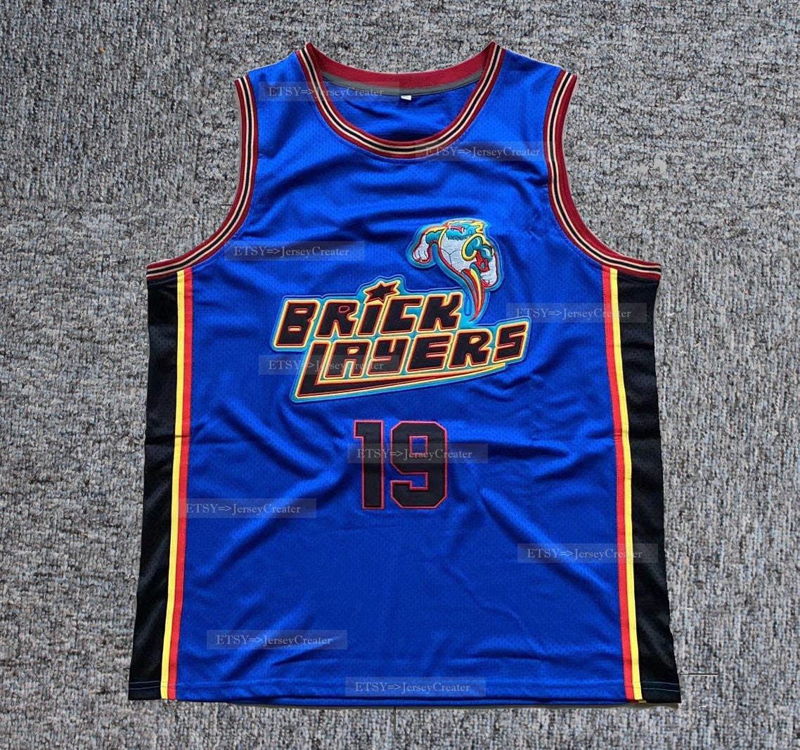 Wholesale Hot Selling Aaliyah #19 Bricklayers Basketball Jersey Retro  basketball uniform From m.