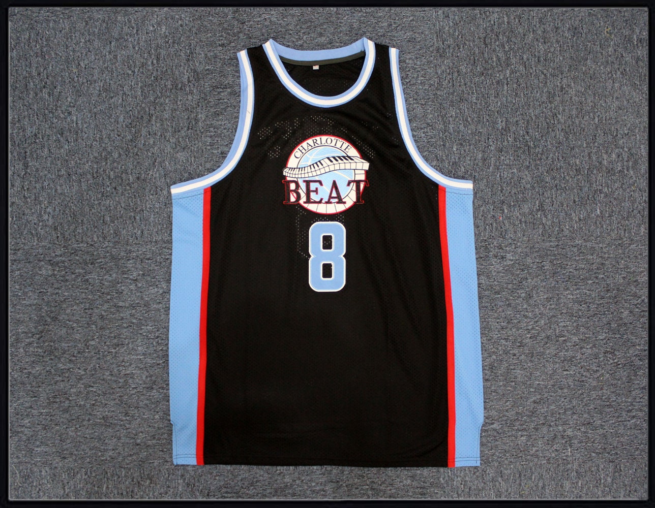 Movie Juwanna Mann Jamal Jeffries #8 Basketball Jersey Black