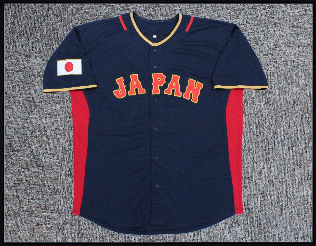  Men's #16 Ohtani Jersey Japan Samurai White Black Pinstriped  Hip Hop Baseball Jersey (S, Black) : Clothing, Shoes & Jewelry