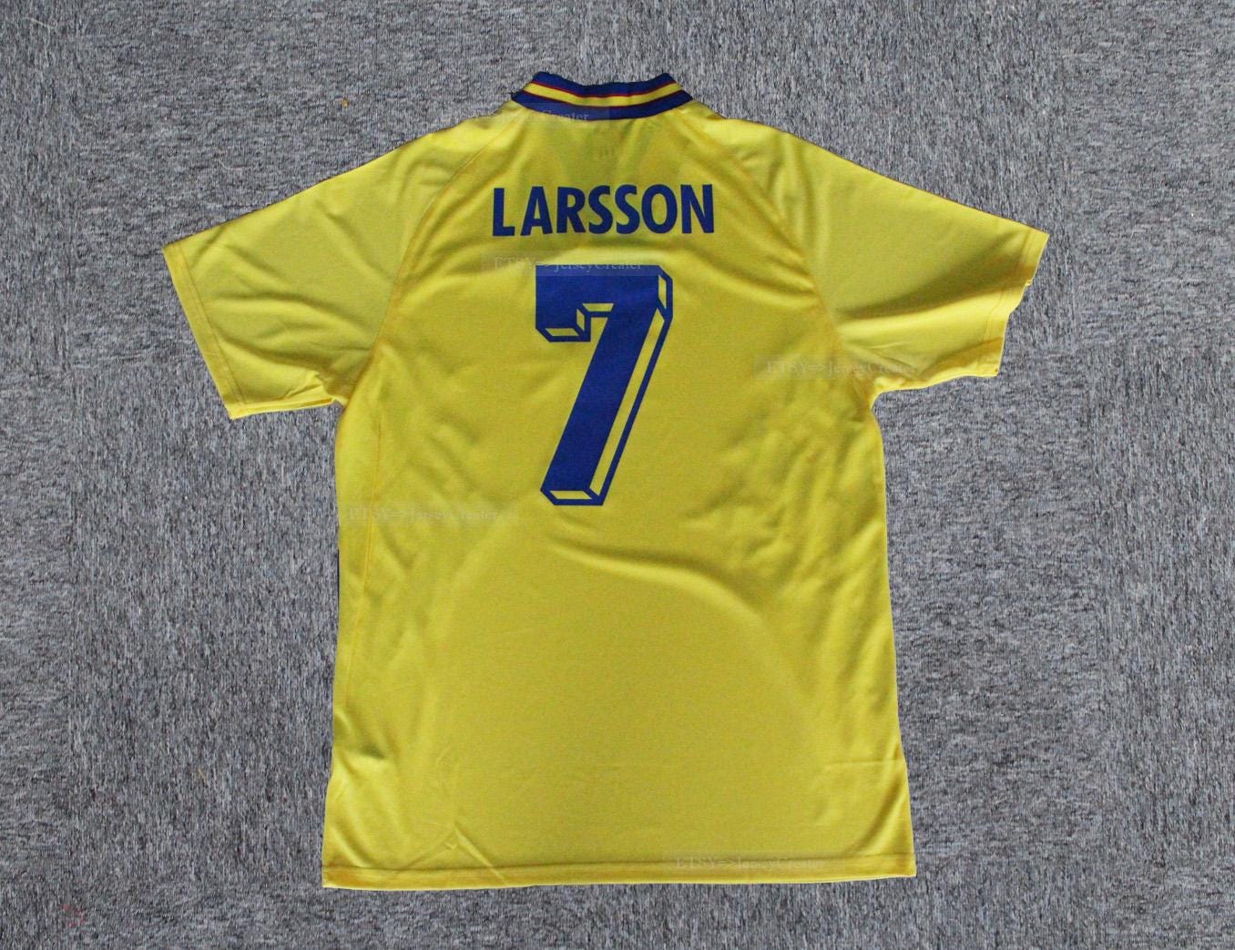 Sweden Soccer Jersey - Etsy Hong Kong