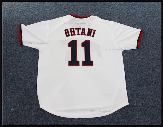 Shohei Ohtani Japan Hokkaido Nippon Ham Fighters Team Jersey Shirt