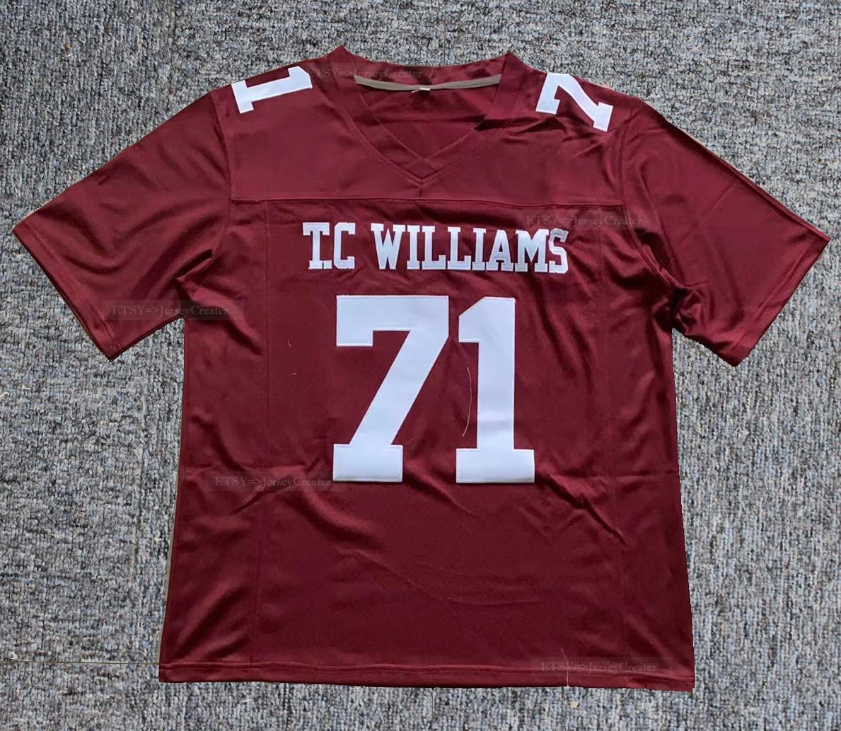 Throwback Remember the Titans #71 Coach Boone Football Jersey All