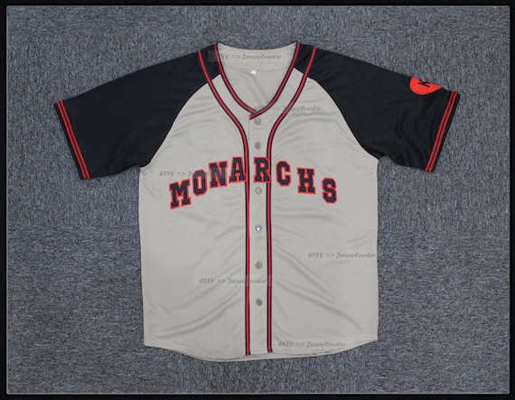 JerseyCreater Throwback 1942 Satchel Paige #25 Baseball Jerseys Stitched Gray&Red Custom Names;Throwback Jersey