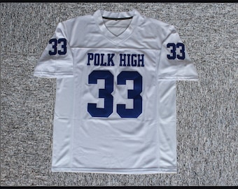 Al Bundy #33 Married With Children Polk High School Football Jerseys Sewn White;Youth/Adult Size Gift Jersey