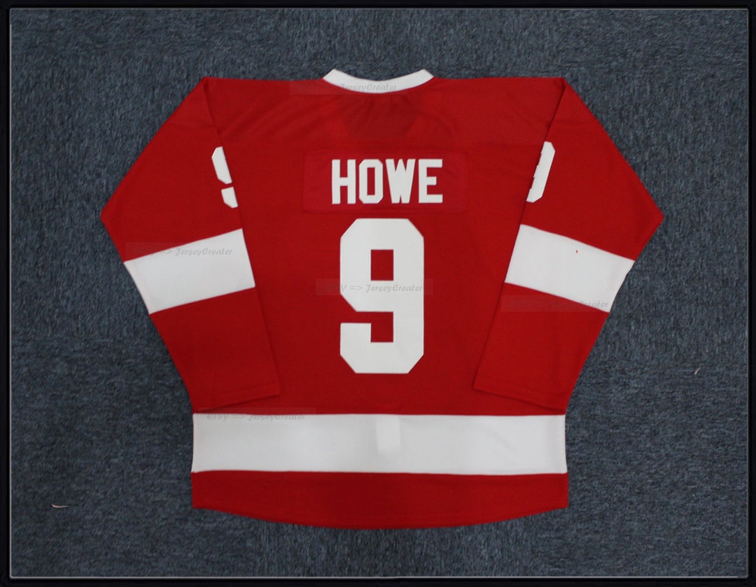 Howe Ice Hockey Jersey Ferris Bueller Day Off Costume Replica Shirt