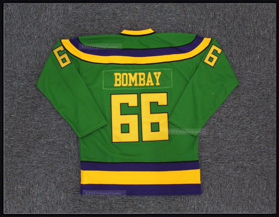 YOUTH Gordon Bombay #66 Mighty Ducks Hockey Jersey – 99Jersey®: Your  Ultimate Destination for Unique Jerseys, Shorts, and More