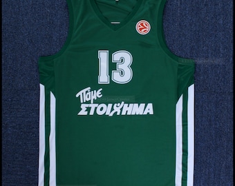 Retro Dimitris Diamantidis 13 Greece Athens Basketball Jersey Custom Namesmen women youth Adult Size Etsy UK