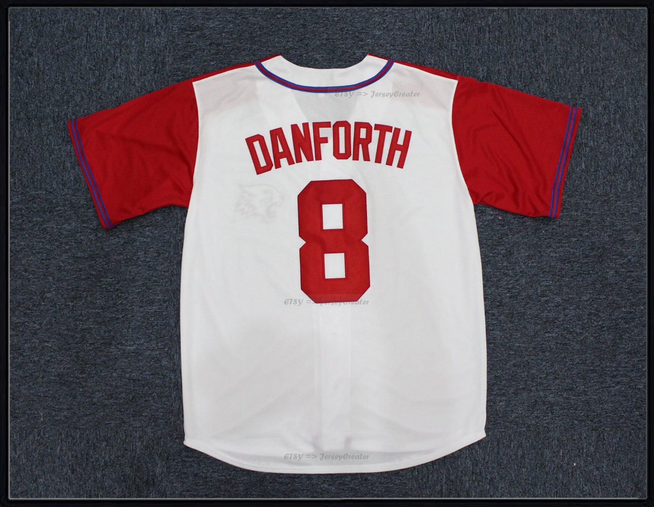 Personalized Mens Movie Baseball Jersey Rick Vaughn #99 Stitched