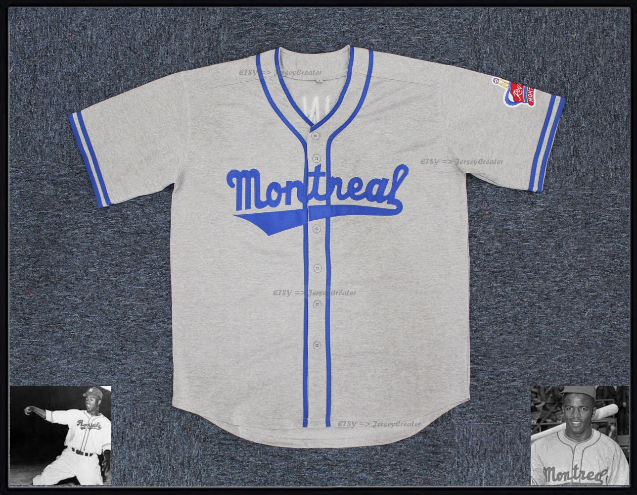 Montreal Royals Jackie Robinson Vintage Baseball Jersey Youth Small