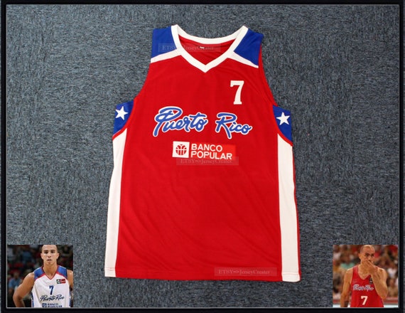 Throwback Carlos 7 Team Puerto Rico Jersey - Etsy Norway