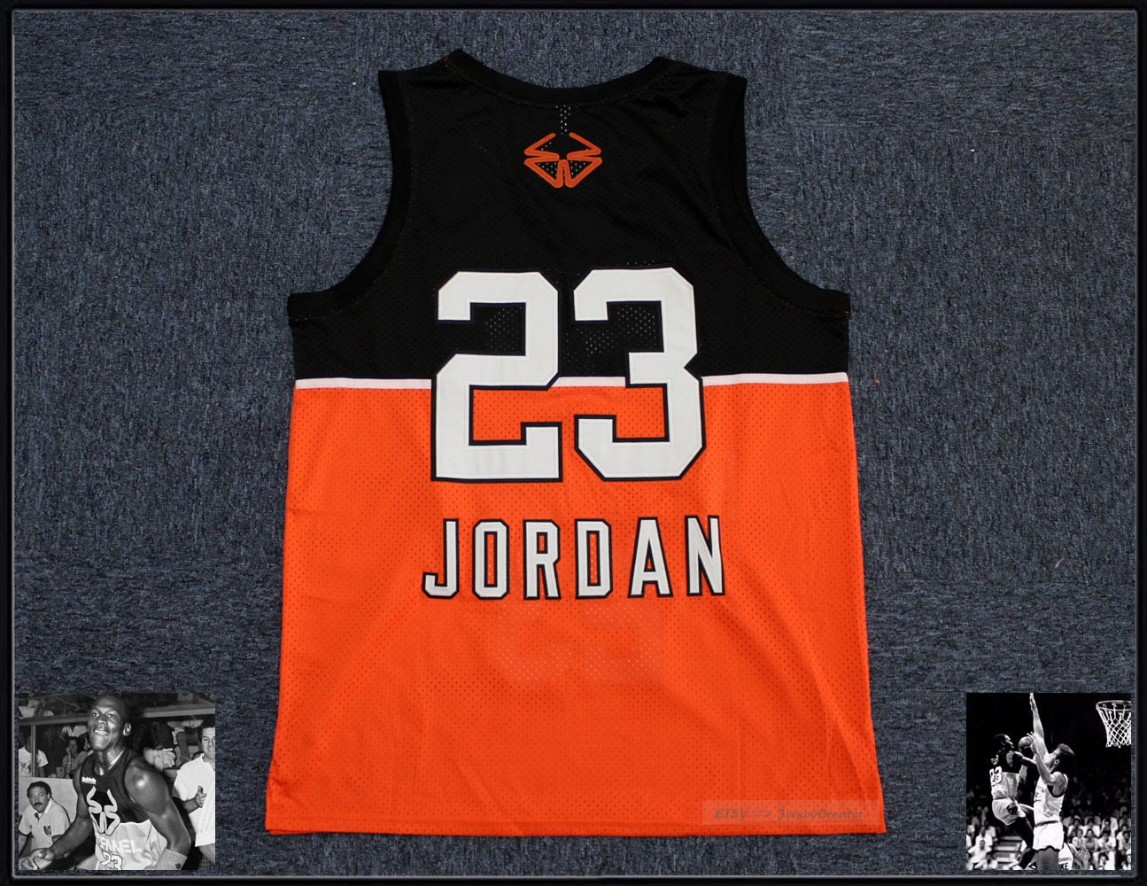 1985 STEFANEL TRIESTE ITALY MICHAEL JORDAN BASKETBALL JERSEY