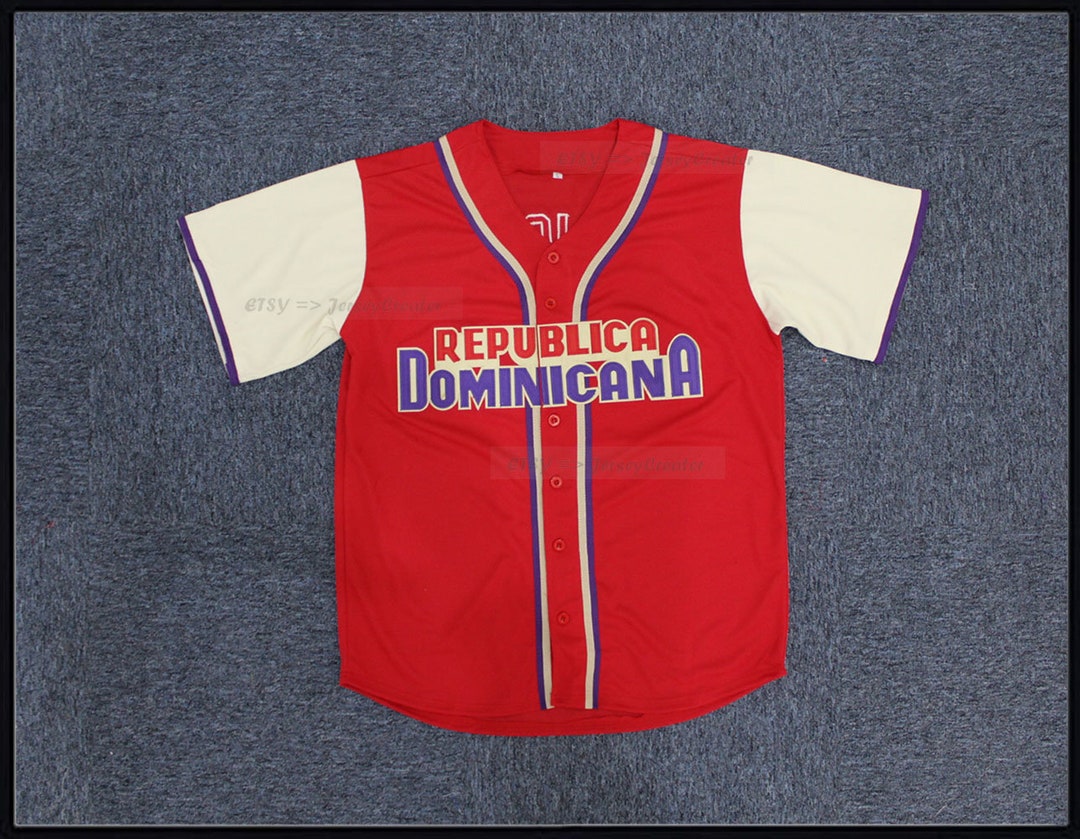 Albert Pujols 5 Republica Dominicana Dominican Baseball Jersey All