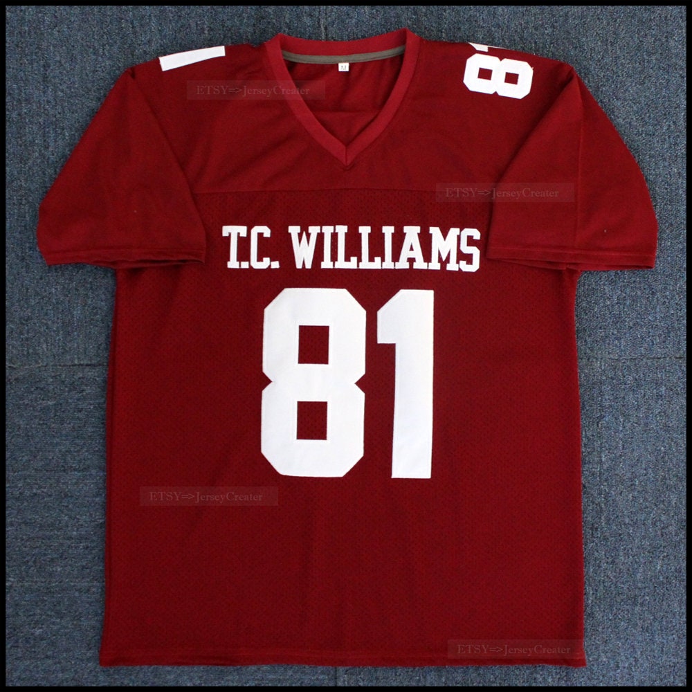 Retro Campbell #81 Remember the Titans Football Jersey All Sewn