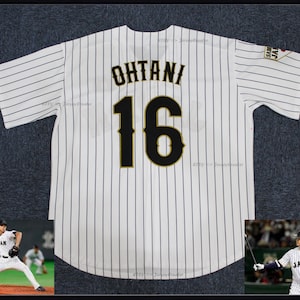 Shohei Ohtani #16 Team Japan Baseball Jerseys Samurai Top Stitched