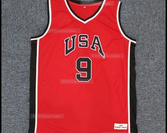 ウェア 00s NIKE \"USA MICHAEL JORDAN #9\" USA Olympic Michael Jordan #9 Basketball NBA Nike Jersey