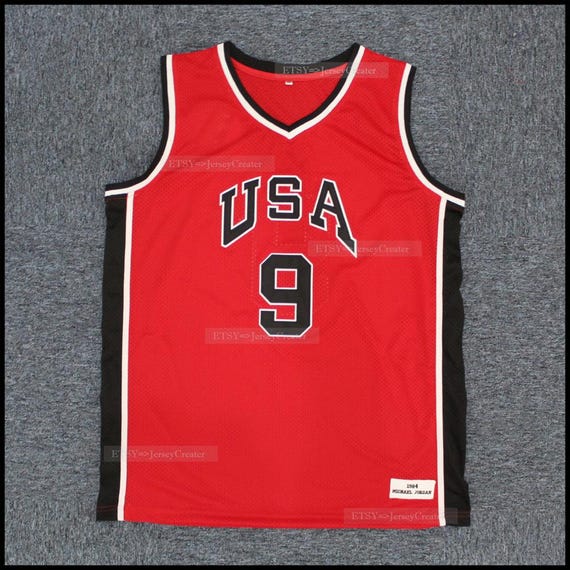 ウェア 00s NIKE \"USA MICHAEL JORDAN #9\" Nike 1992 USA Olympics Michael Jordan 9 Vintage Jersey Gold